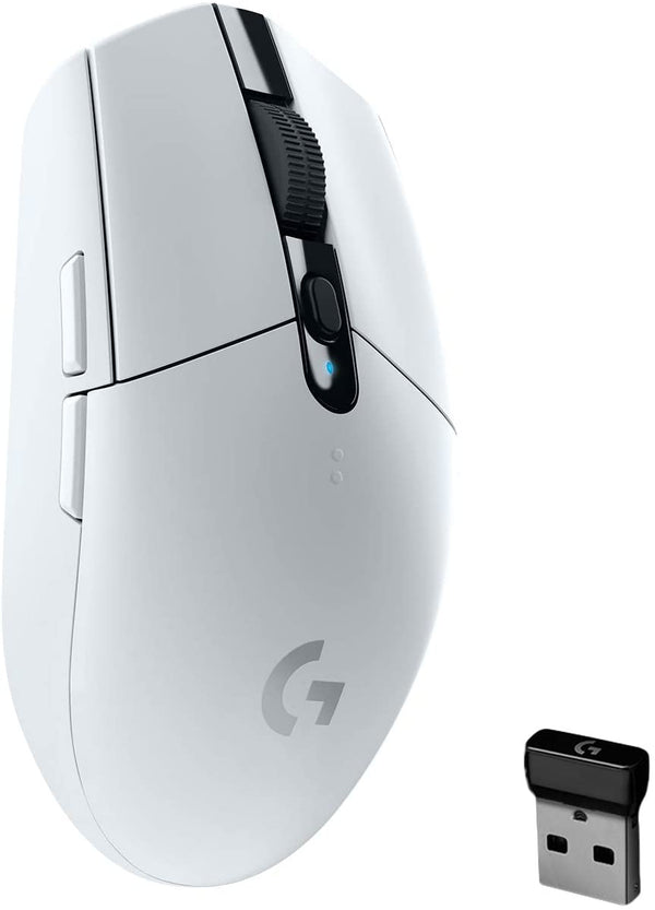 Mouse logitech g305 lightspeed 12,000 dpi inalam. Blanco (910-005290)