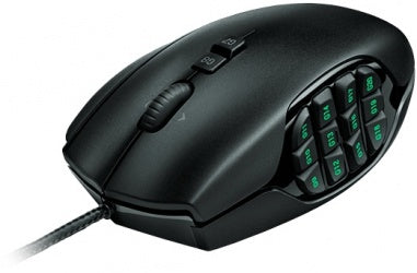 Mouse Logitech G600 Optico 20 Botones Mmo Gaming Negro (910-003879)