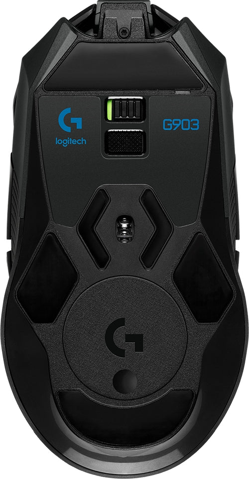 Mouse Logitech G903 Lightspeed Hero Lightsync Ambidiestro 910-005671