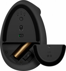 Mouse Logitech Lift Vertical Bolt Usb Bt Grafito (910-006466)