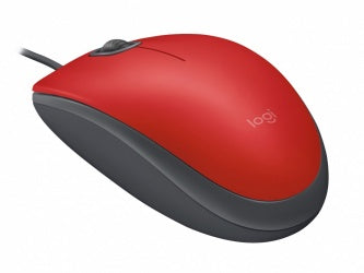 Mouse Logitech M110 Silent Rojo (910-005492)