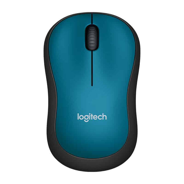 Mouse Logitech M185 Azul Inalambrico Usb (910-003636)