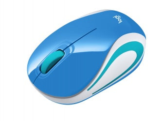 Mouse Logitech M187 Mini Inalambrico Azul (910-005360)