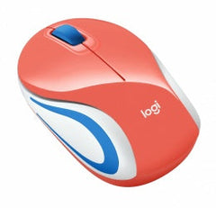 Mouse Logitech M187 Mini Inalambrico Coral (910-005362)