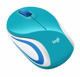 Mouse Logitech M187 Mini Inalámbrico Teal (910-005363)