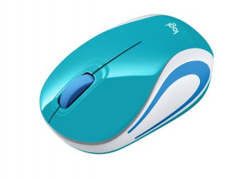 Mouse Logitech M187 Mini Inalámbrico Teal (910-005363)