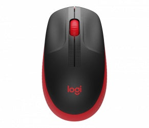 Mouse Logitech M190 Inalambrico Ambidiestro Rojo (910-005904)