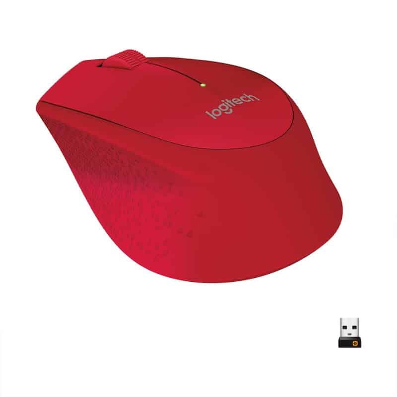 Mouse Logitech M280 Inalambrico Rojo (910-004286)