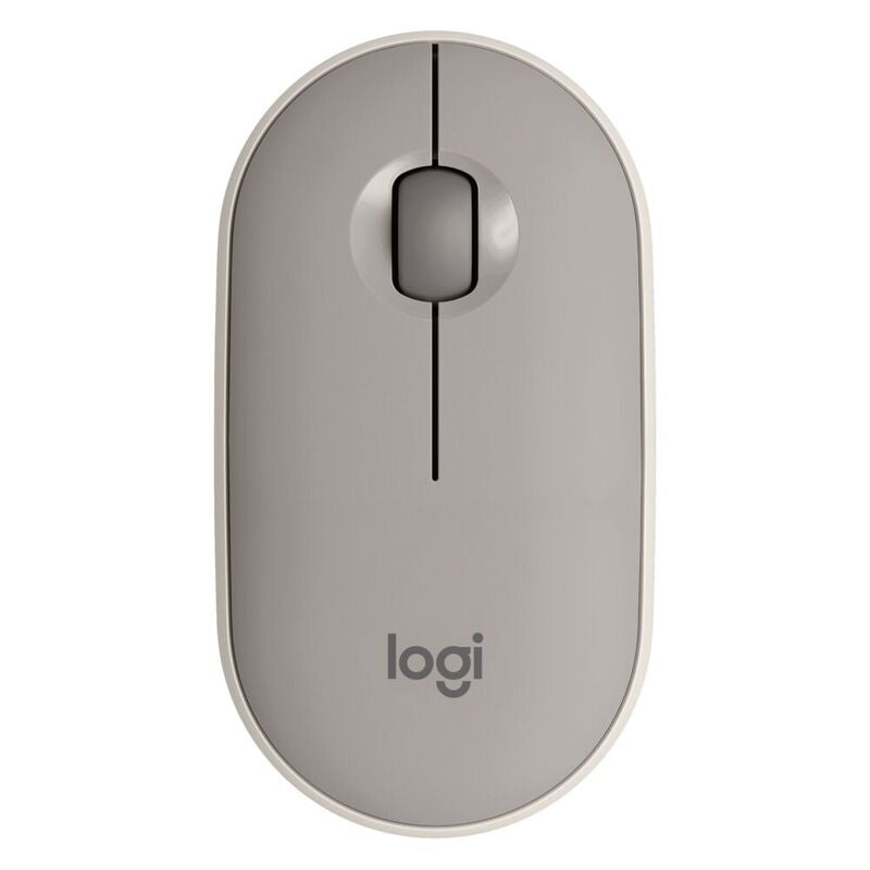 Mouse Logitech M350 Pebble Bt Usb Almond Milk (910-006658)