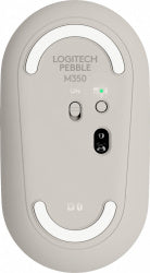 Mouse Logitech M350 Pebble Bt Usb Almond Milk (910-006658)