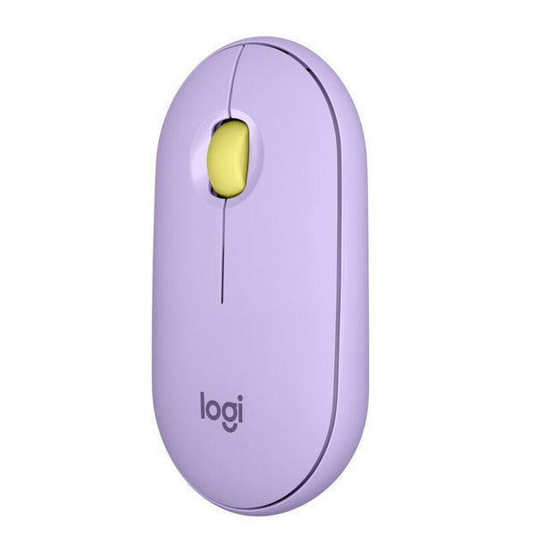 Mouse Logitech M350 Pebble Bt Usb Lavender Lemonade (910-006659)