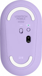 Mouse Logitech M350 Pebble Bt Usb Lavender Lemonade (910-006659)