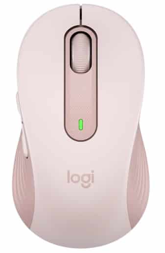 Mouse logitech m650 bt usb silent m. Derecha med rosa (910-006251)