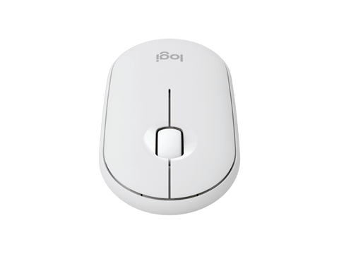 Mouse Logitech Pebble 2 M350S Optico Bt 4,000 Dpi White (910-007047)