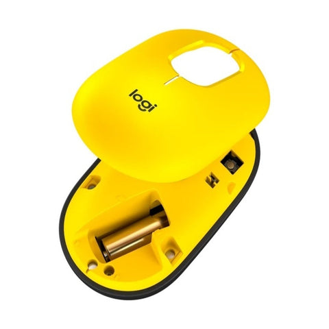 Mouse logitech pop multidisp. Bt 10 metros. Blast yellow (910-006549)