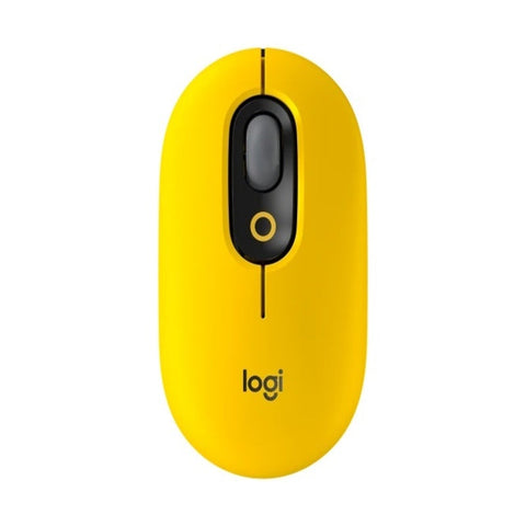 Mouse logitech pop multidisp. Bt 10 metros. Blast yellow (910-006549)