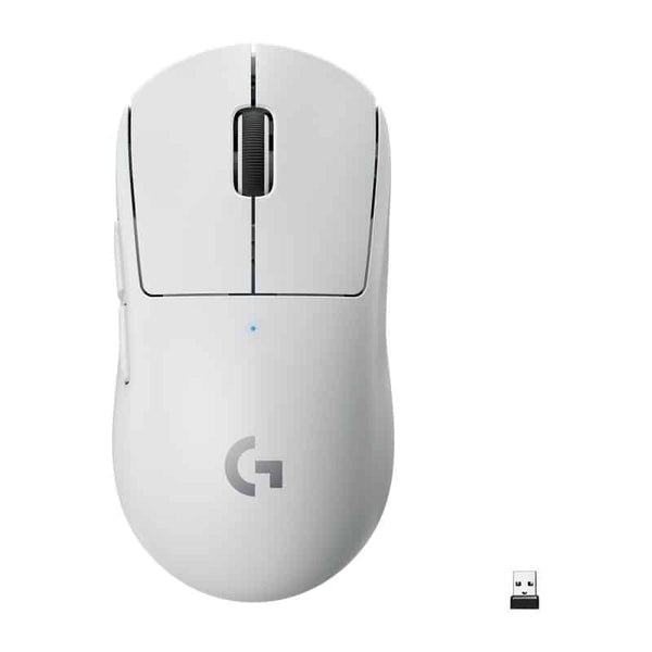 Mouse Logitech Pro X Superlight Lightspeed Hero 25k Blanco 910-005941