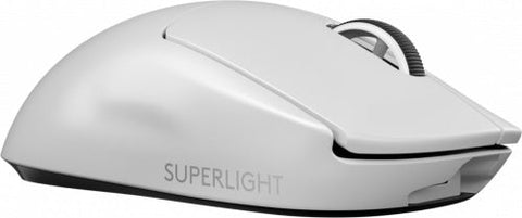 Mouse Logitech Pro X Superlight Lightspeed Hero 25k Blanco 910-005941