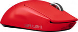 Mouse Logitech Pro X Superlight Lightspeed Hero 25k Red (910-006783)