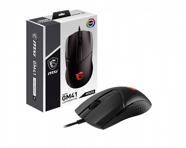 Mouse Msi Clutch Gm41 Lightweight V2 16000 Dpi Rgb Gamer