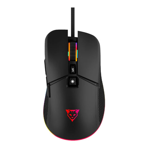 Mouse Ocelot Creators Alambrico, Negro Con Gris, Rgb, 7 Botones, Hasta Dpi 7200, Ocelot Gaming