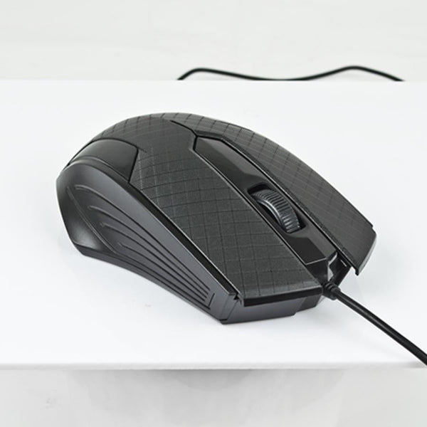 Mouse Optico Easy Line 1200 Dpi Win Xp Vista, 7, 8, 8.1 Mac Os X Usb Negro