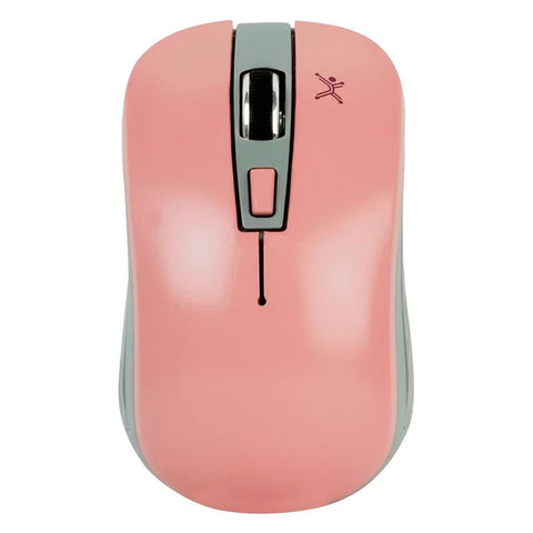 Mouse Optico Inalambrico Essentials 800 A 1600 Dpi Perfect Choice Rosa