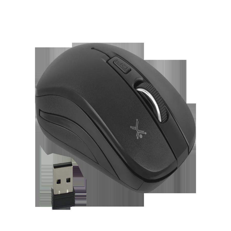 Mouse Optico Inalambrico Essentials 800 A 1600 Dpi Perfect Choice Negro