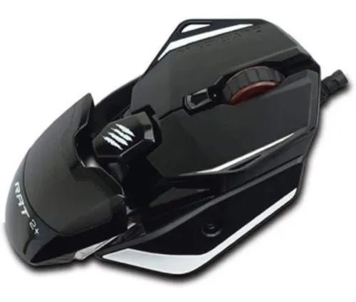 Mouse optico verbatim gaming r.a.t. 2+5000 dpi mad catz mr02mcambl00