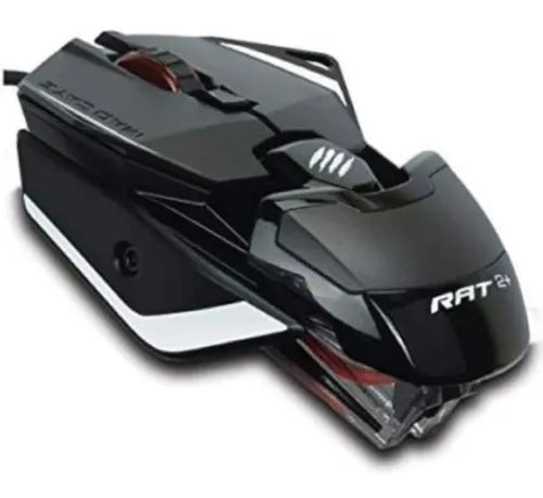 Mouse optico verbatim gaming r.a.t. 2+5000 dpi mad catz mr02mcambl00