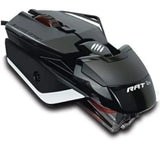 Mouse optico verbatim gaming r.a.t. 2+5000 dpi mad catz mr02mcambl00
