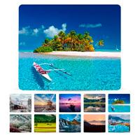 Mouse Pad Brobotix Paquete Con 10 Piezas, Antiderrapante, 10 Paisajes Diferentes