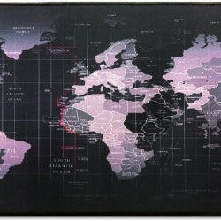 Mouse Pad Brobotix Ultra Slim Antiderrapante, Negro