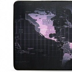 Mouse Pad Brobotix Ultra Slim Antiderrapante, Negro