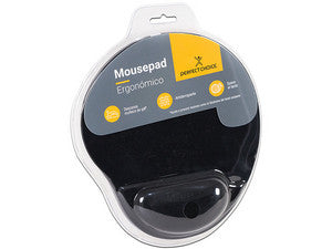 Mouse Pad Con Gel Ergonomico Perfect Choice Negro