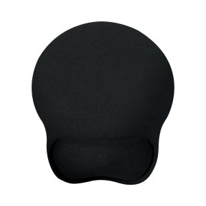 Mouse Pad Ghia Ergonomico Con Almohadilla De Gel Memory Foam Color Negro