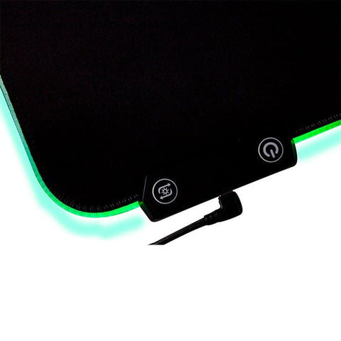 Mouse Pad Xzeal Xz310 Full Rgb Usb, Hub Antiderrapante Led - (Xzamp10b)