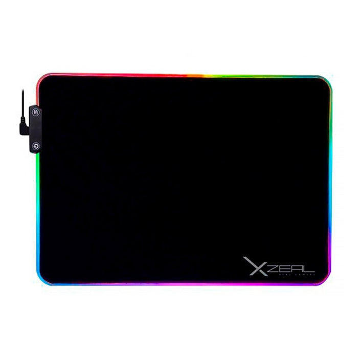 Mouse Pad Xzeal Xz310 Full Rgb Usb, Hub Antiderrapante Led - (Xzamp10b)