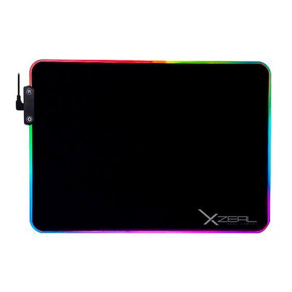 Mouse Pad Xzeal Xz310 Full Rgb Usb, Hub Antiderrapante Led - (Xzamp10b)