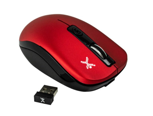 Mouse Recargable Inalmbrico 1 600 Dpi Perfect Choice Rojo