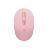 Mouse Techzone Tzmoug202-Ina Inalambrico Ergonomico Nano Usb Rosa