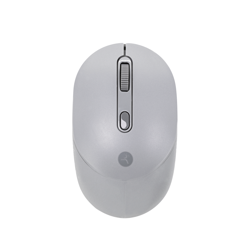 Mouse Techzone Tzmoug204-Ina Inalambrico Ergonomico Nano Usb Gris