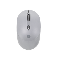 Mouse Techzone Tzmoug204-Ina Inalambrico Ergonomico Nano Usb Gris