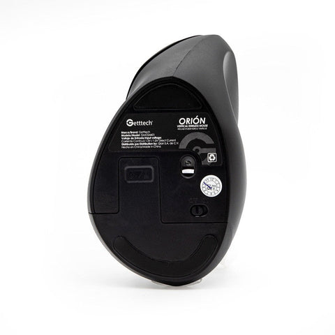 Mouse Vertical Inalambrico, Getttech Gmo24401 2.4Ghz,  10M,  Win,  Mac,  3Dpi