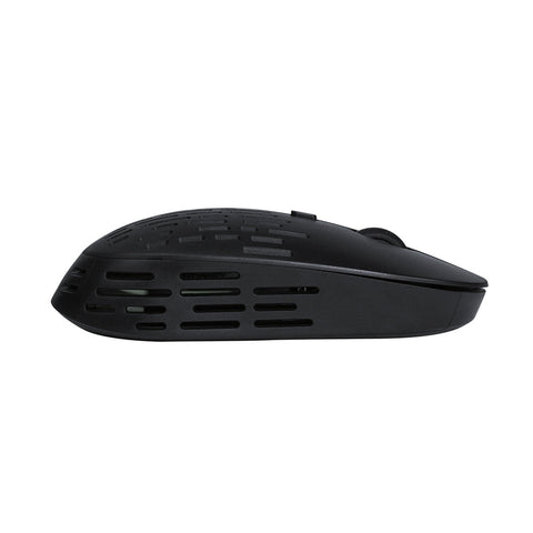 Mouse Vorago Inalambrico Tipo C Y Bt 2400 Dpi Recargable Negro Mo-208