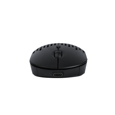 Mouse Vorago Inalambrico Tipo C Y Bt 2400 Dpi Recargable Negro Mo-208