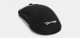 Mouse Vorago Mo-207 Negro Inalambrico 1000/1600 Dpi Usb