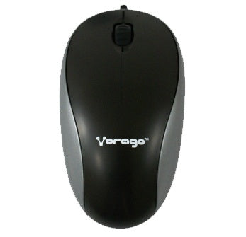 Mouse vorago negro optico alambrico 4 bot. Usb 800/1,200 dpi mo-100