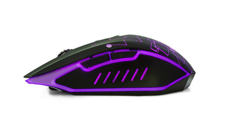 Mouse Vorago Start The Game Optico Iluminado 1000-3200 Dpis Usb Mo-501