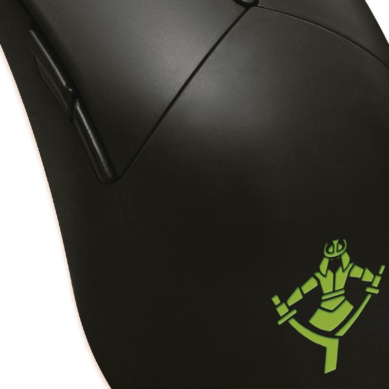 Mouse Yeyian Gamer Mo1000 Sabre 1000 Optico Led 6 Btns 1.5 Metros, 3200 Dpi